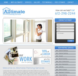 Alltimate - Design and WordPress Build